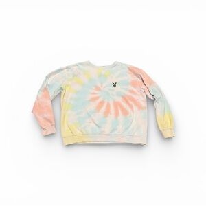 PLAYBOY x Missguided Pastel Tie-Dye Crewneck sweatshirt size M